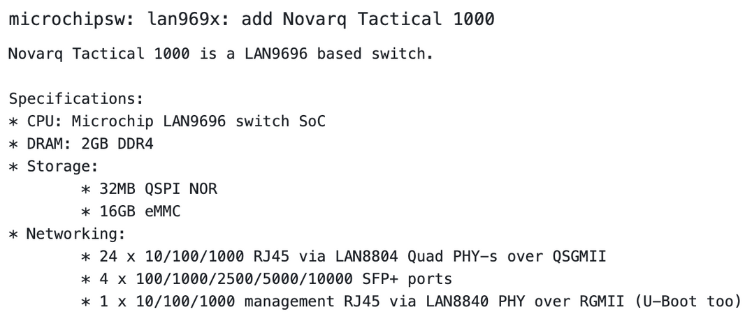 TACTICAL-1000 Now Available in OpenWrt