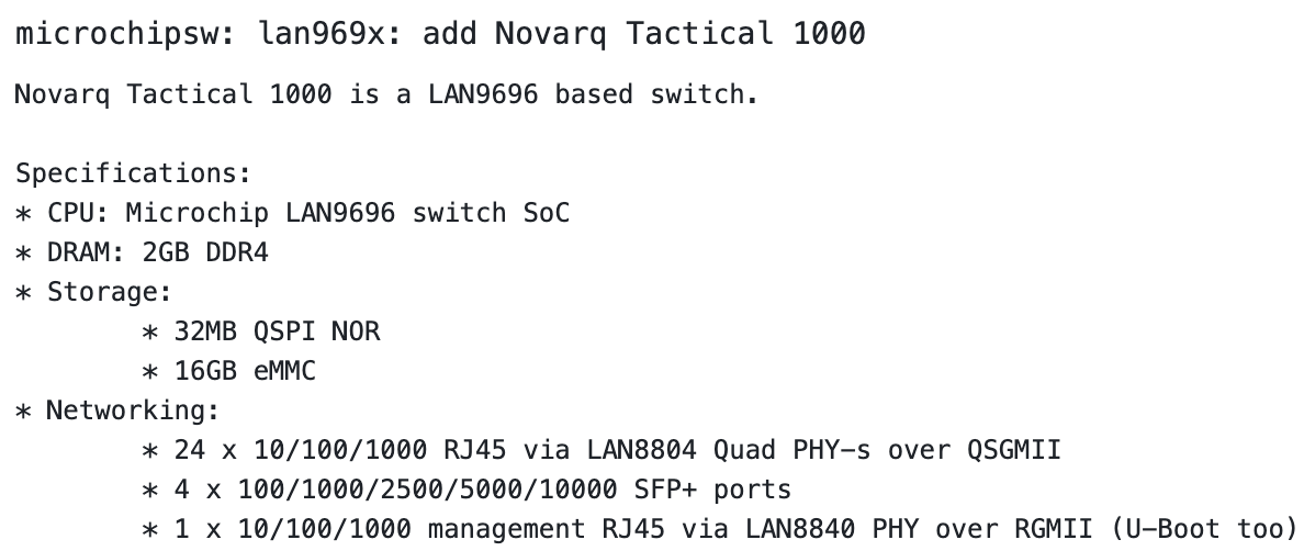 TACTICAL-1000 Now Available in OpenWrt
